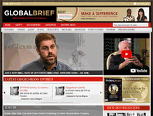 Tablet Screenshot of globalbrief.ca
